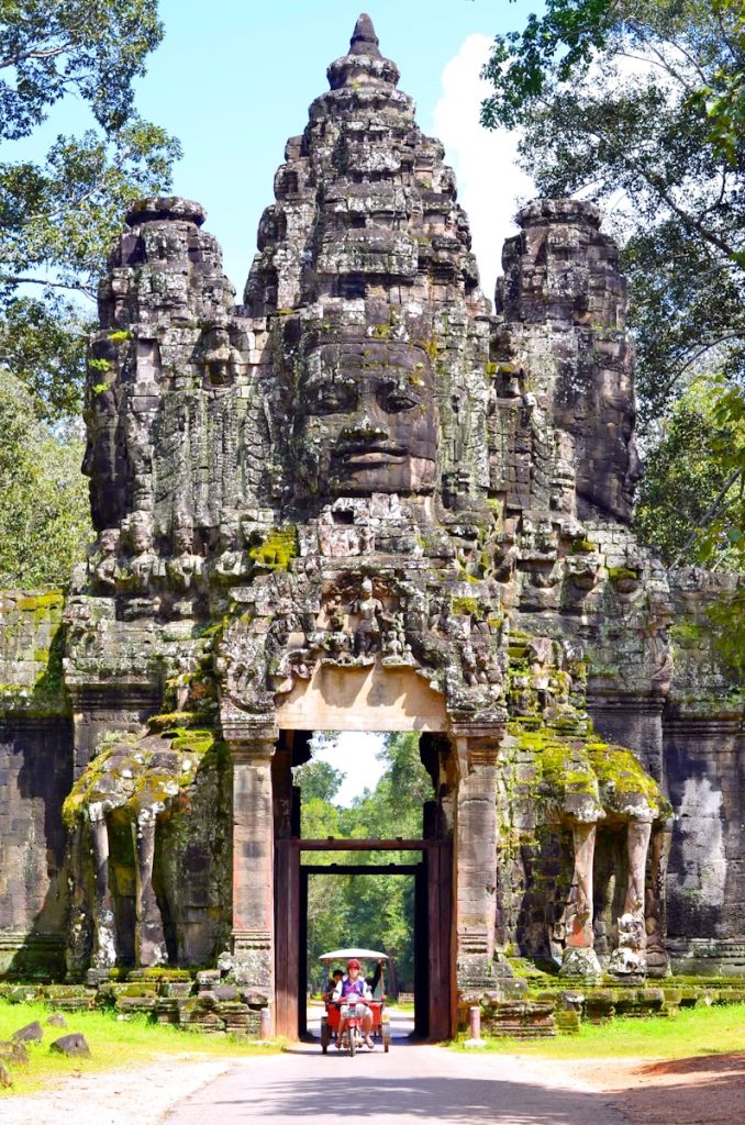 les temples au Cambodge